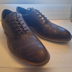 ECCO Men's Classic Hybrid Hydromax Waterproof Golf Shoe Size 11-11/5 (45) Brown